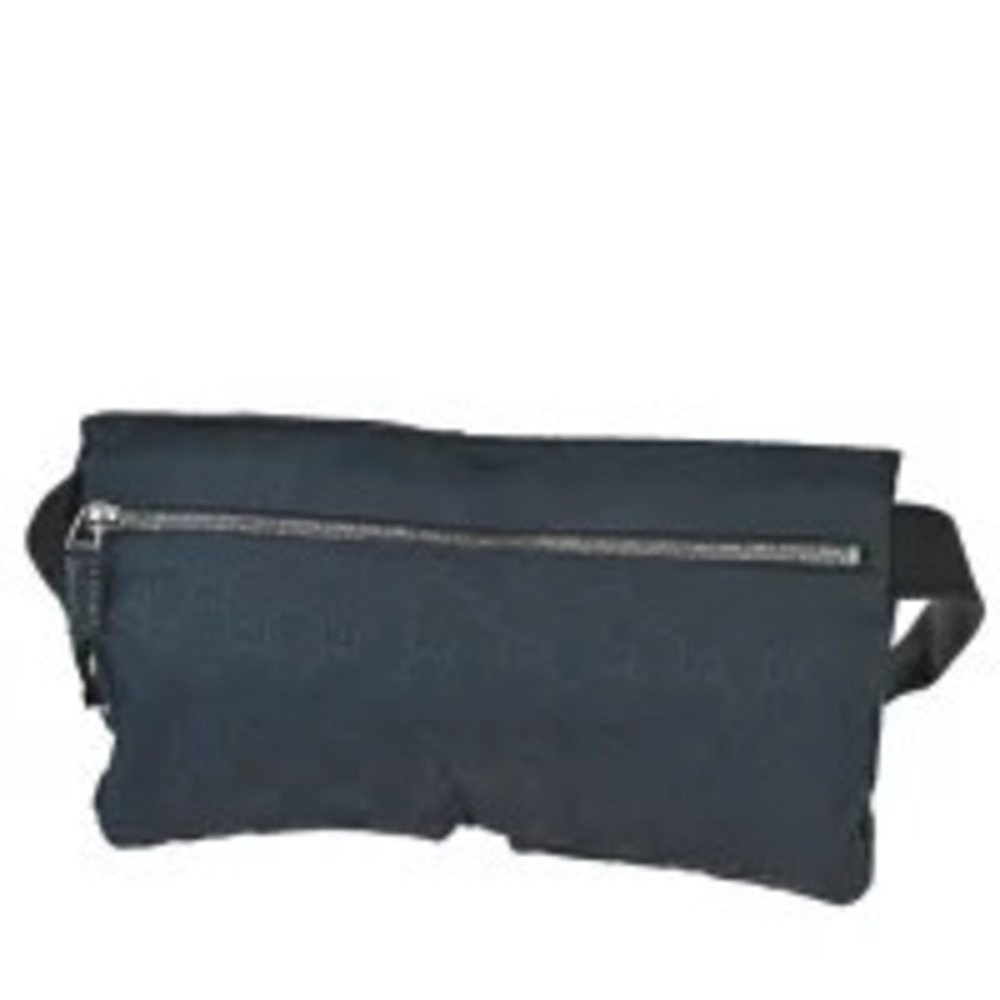 Gucci waist Pouch Clutch bag GG black canvas leather - Picture 4 of 7